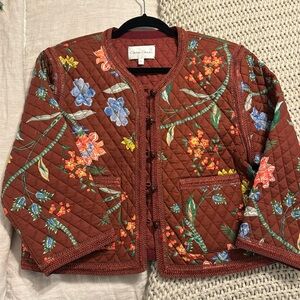 Cara Cara quilted jacket. So cute for Thanksgiving or any fall occasion!